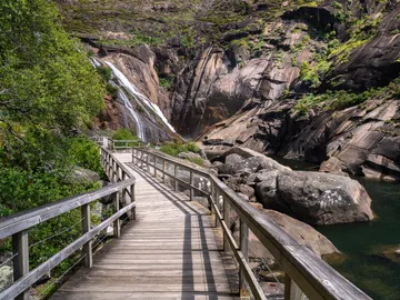 Cascada de Ezaro, en Galicia Cascada de Ezaro, en Galicia