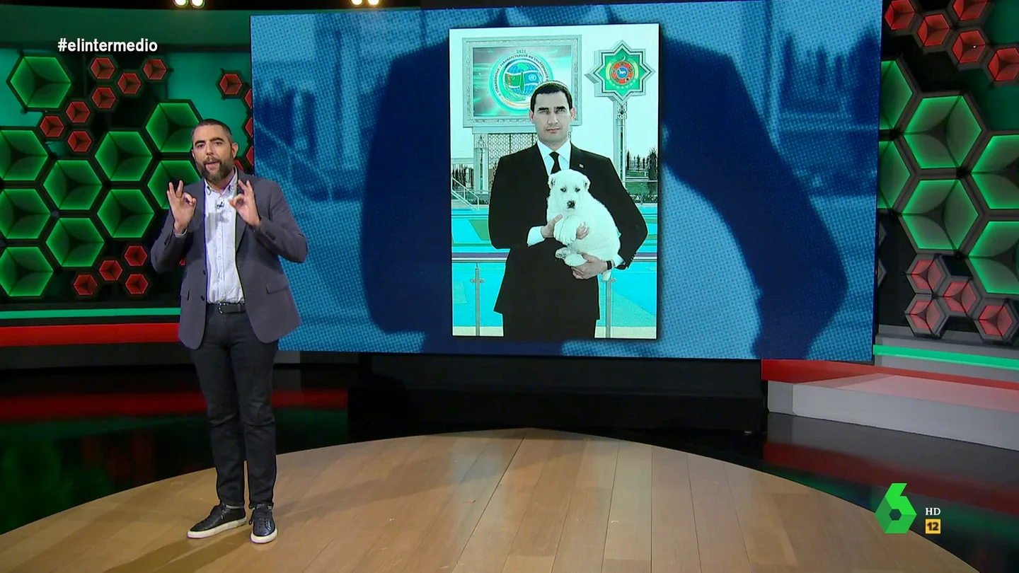 El acto del dictador de Turkmenistán que le llega al corazón a Dani Mateo El acto del dictador de Turkmenistán que le llega al corazón a Dani Mateo