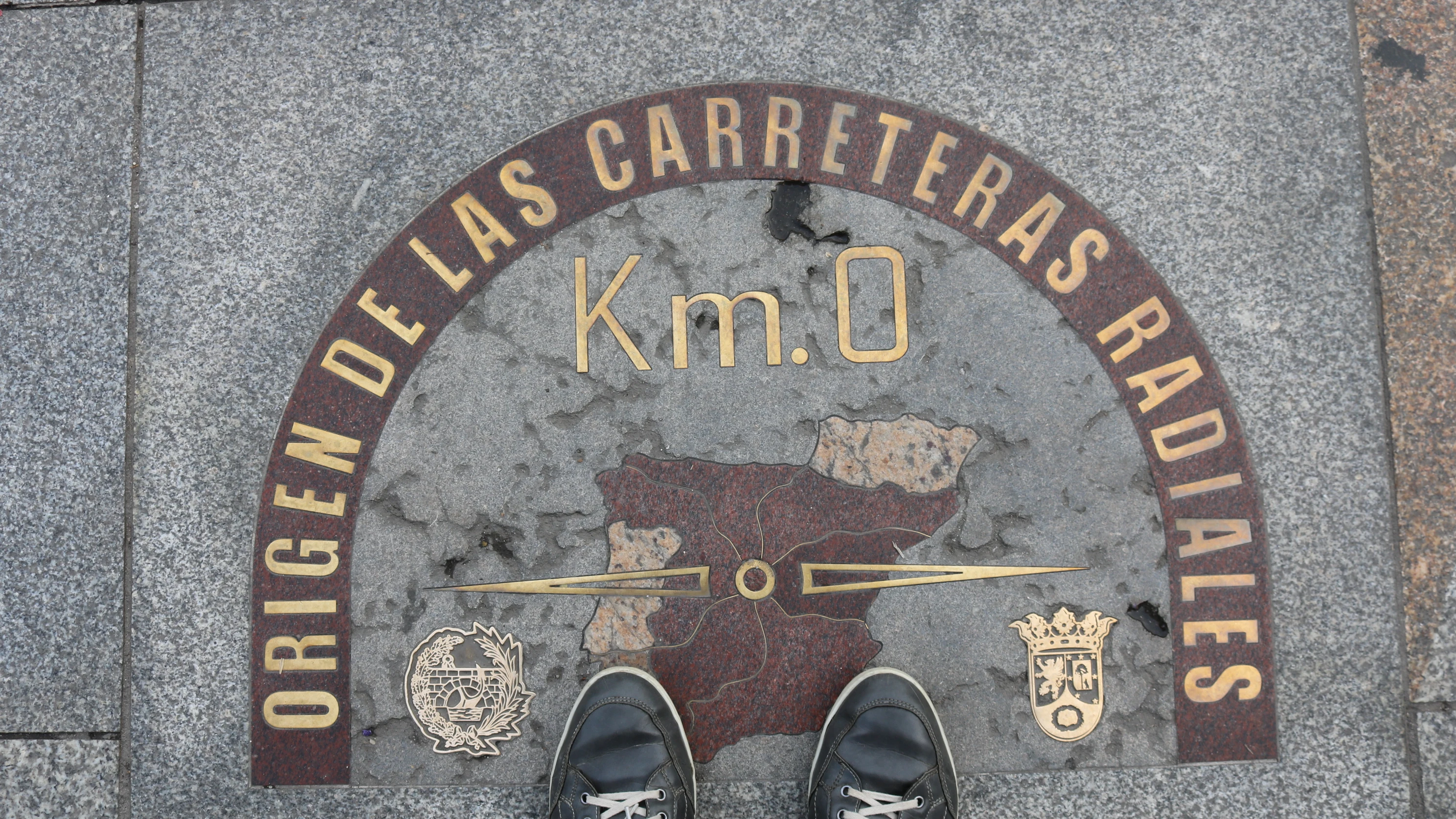 Kilómetro 0 de la Puerta del sol de Madrid Kilómetro 0 de la Puerta del sol de Madrid