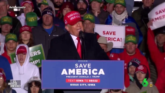 Manipulado Trump criticando politica española Manipulado Trump criticando politica española