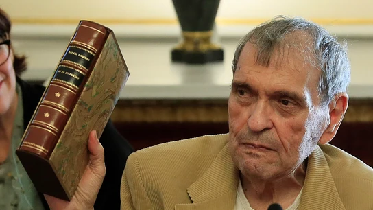El poeta Rafael Cadenas, en una imagen de archivo El poeta Rafael Cadenas, en una imagen de archivo