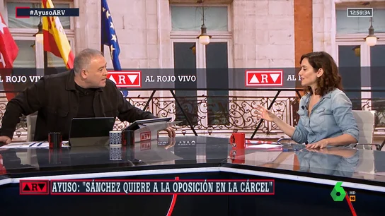 Isabel Díaz Ayuso en Al Rojo Vivo Isabel Díaz Ayuso en Al Rojo Vivo