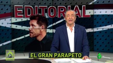 Pedrerol analiza la situación de Simeone en el Atlético de Madrid: "Es el blanco perfecto"