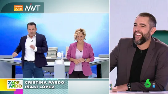 El inesperado baile bakalaero de Iñaki López que conquista a Dani Mateo El inesperado baile bakalaero de Iñaki López que conquista a Dani Mateo