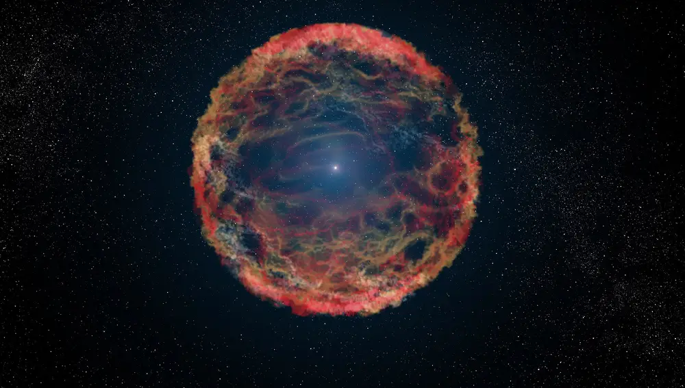 explosión supernova explosión supernova
