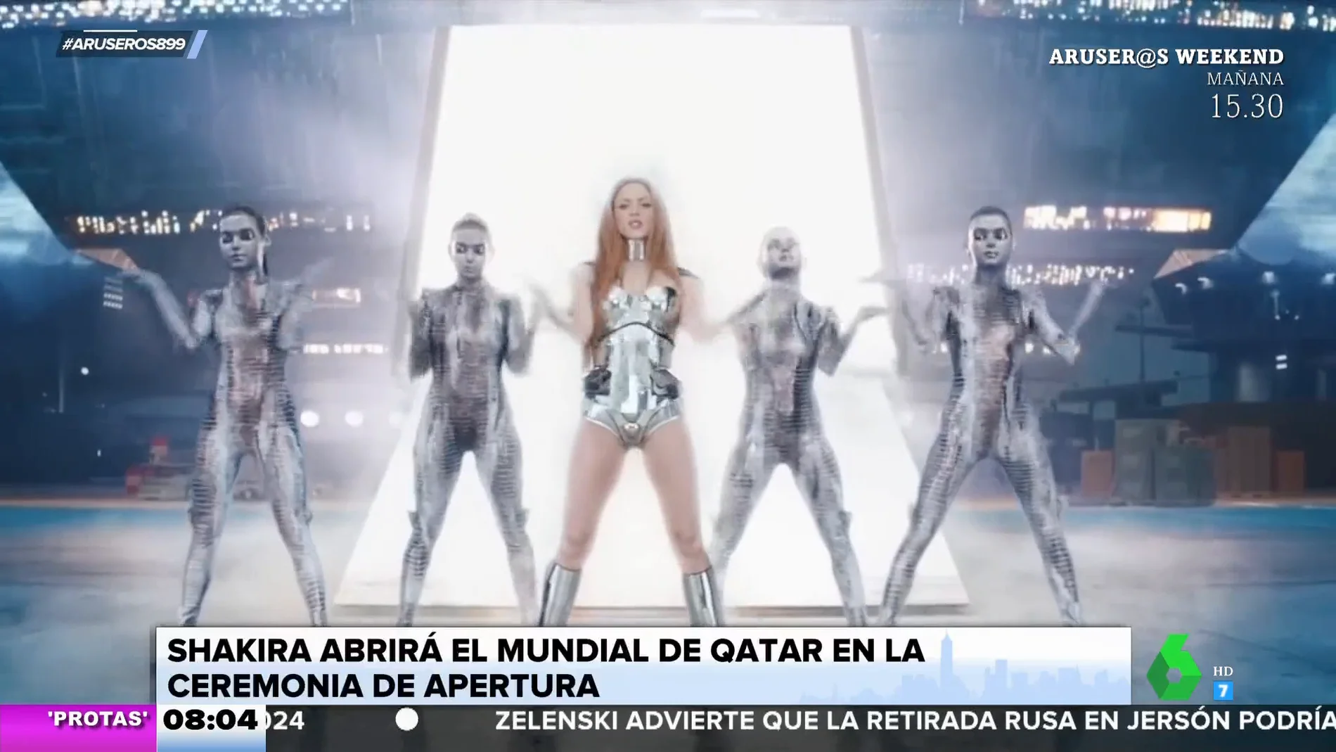 Shakira, Black Eyed Peas y BTS protagonizarán la actuación inaugural del Mundial de Qatar 2022