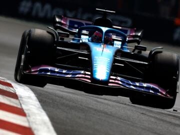 Fernando Alonso, con el Alpine