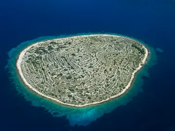 Isla de Baljenac, en Croacia Isla de Baljenac, en Croacia