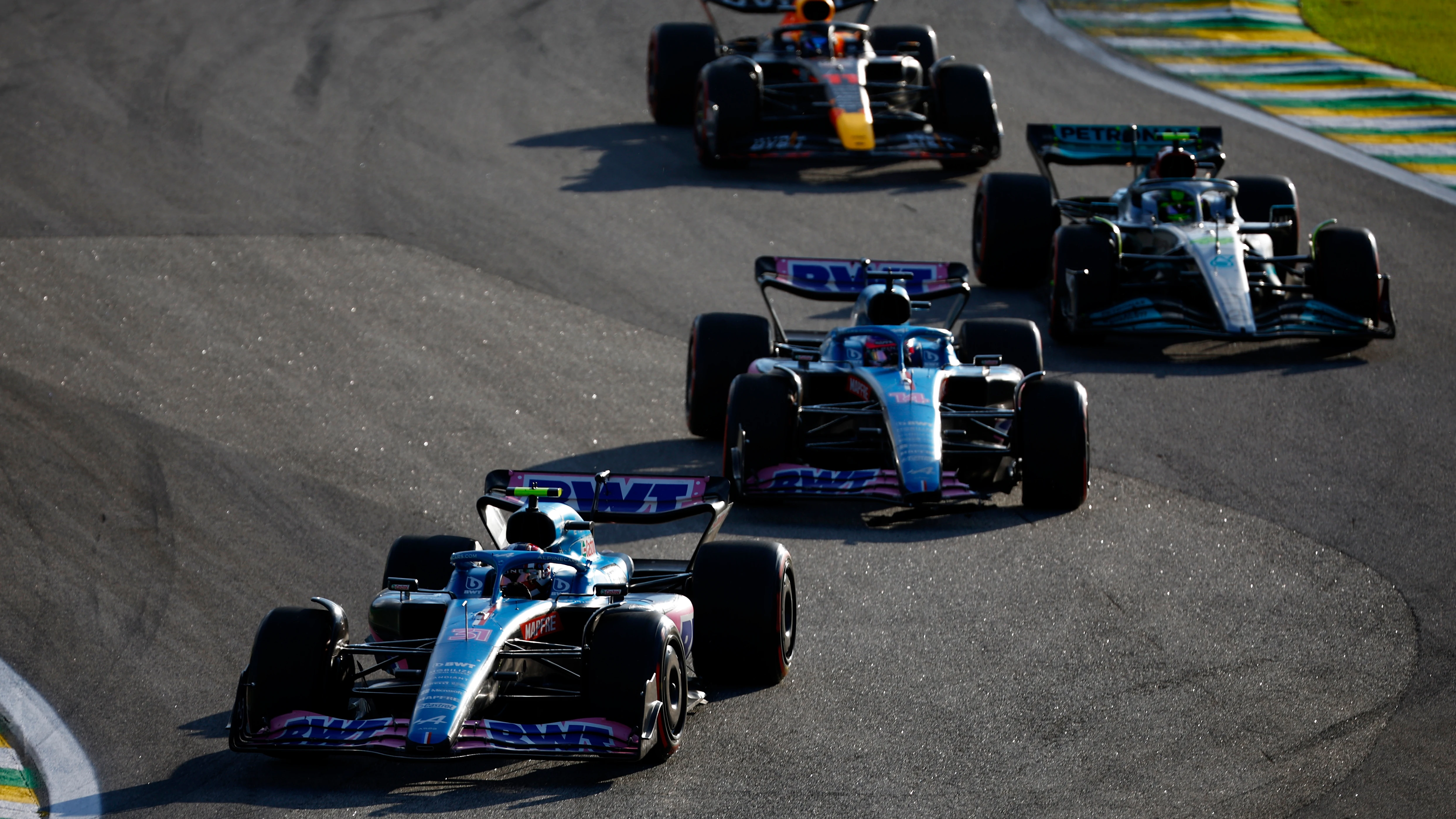 Fernando Alonso en el GP de Brasil