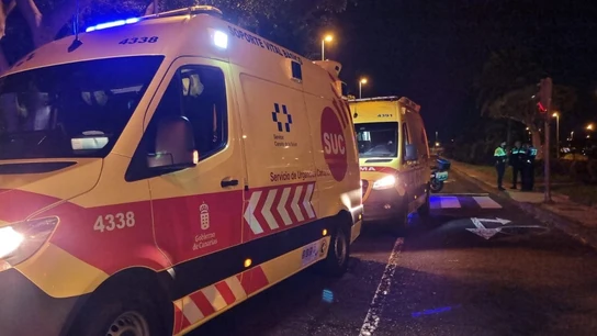 Imagen de archivo de una ambulancia. Imagen de archivo de una ambulancia.