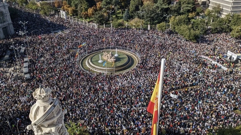 Manifestación por la sanidad en Madrid