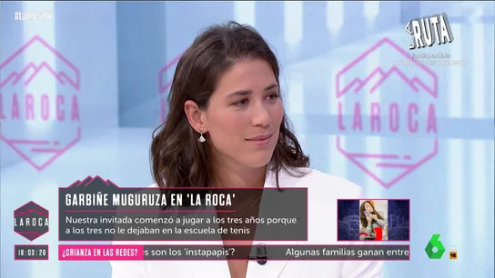 Garbiñe Muguruza en La Roca Garbiñe Muguruza en La Roca