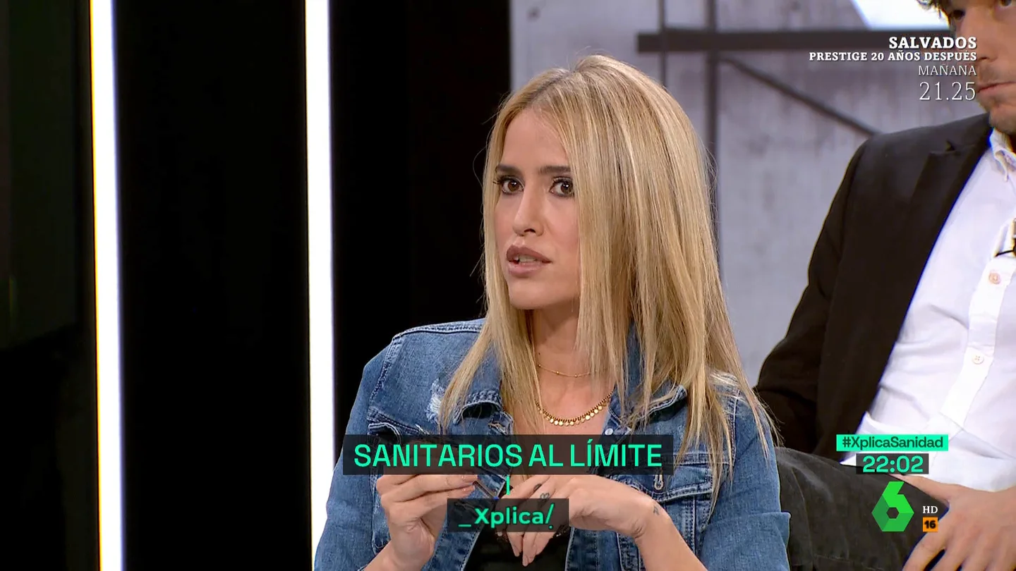 Afra Blanco: "A los políticos se les pide ser responsables, humildes y honestos. Ayuso carece de las tres" Afra Blanco: "A los políticos se les pide ser responsables, humildes y honestos. Ayuso carece de las tres"
