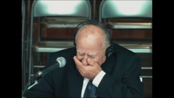 Las lágrimas del capitán del Prestige en el juicio: "Es una persona que ha sufrido, no un señorito del barrio de Salamanca"