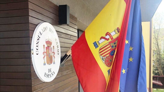 Sede del consulado honorario de Espa&ntilde;a en Cluj-Napoca, Ruman&iacute;a