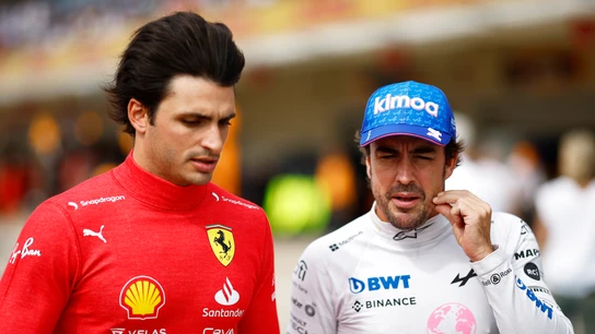 Carlos Sainz y Fernando Alonso Carlos Sainz y Fernando Alonso