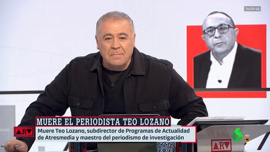 El emotivo homenaje de Ferreras a Teo Lozano, compañero fallecido: "No te vamos a olvidar" El emotivo homenaje de Ferreras a Teo Lozano, compañero fallecido: "No te vamos a olvidar"