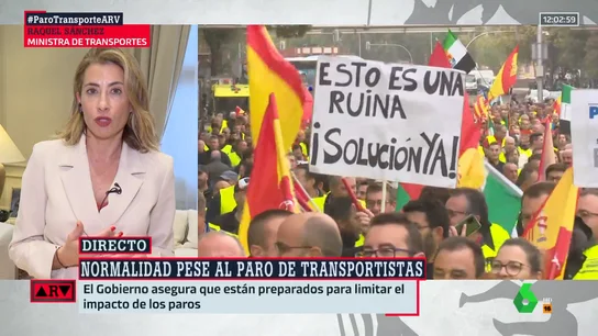 La ministra de Transportes, Raquel Sánchez La ministra de Transportes, Raquel Sánchez