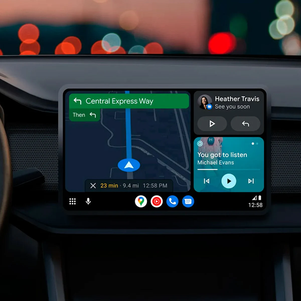 Ya puedes disfrutar de Android Auto en tu coche antiguo con este gadget que  sustituye a la vieja autorradio