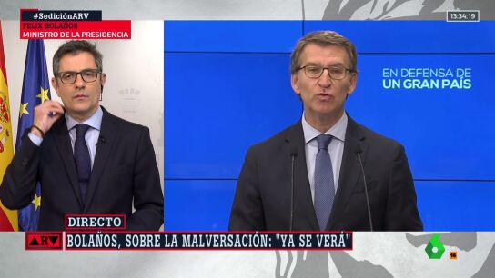 Bolaños responde a Feijóo