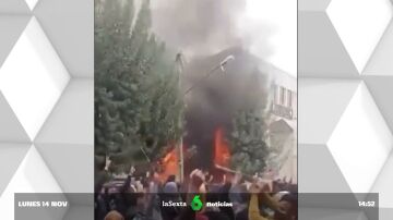 protestas Irán horca