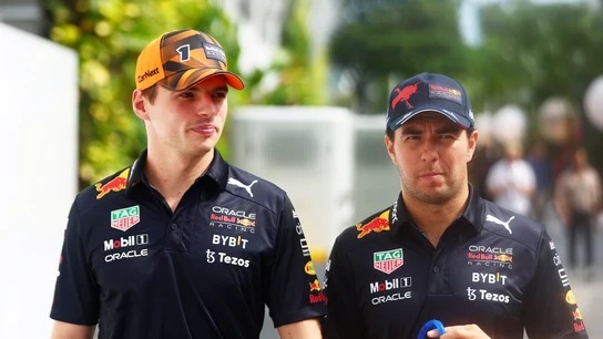 Max Verstappen y 'Checo' Pérez Max Verstappen y 'Checo' Pérez