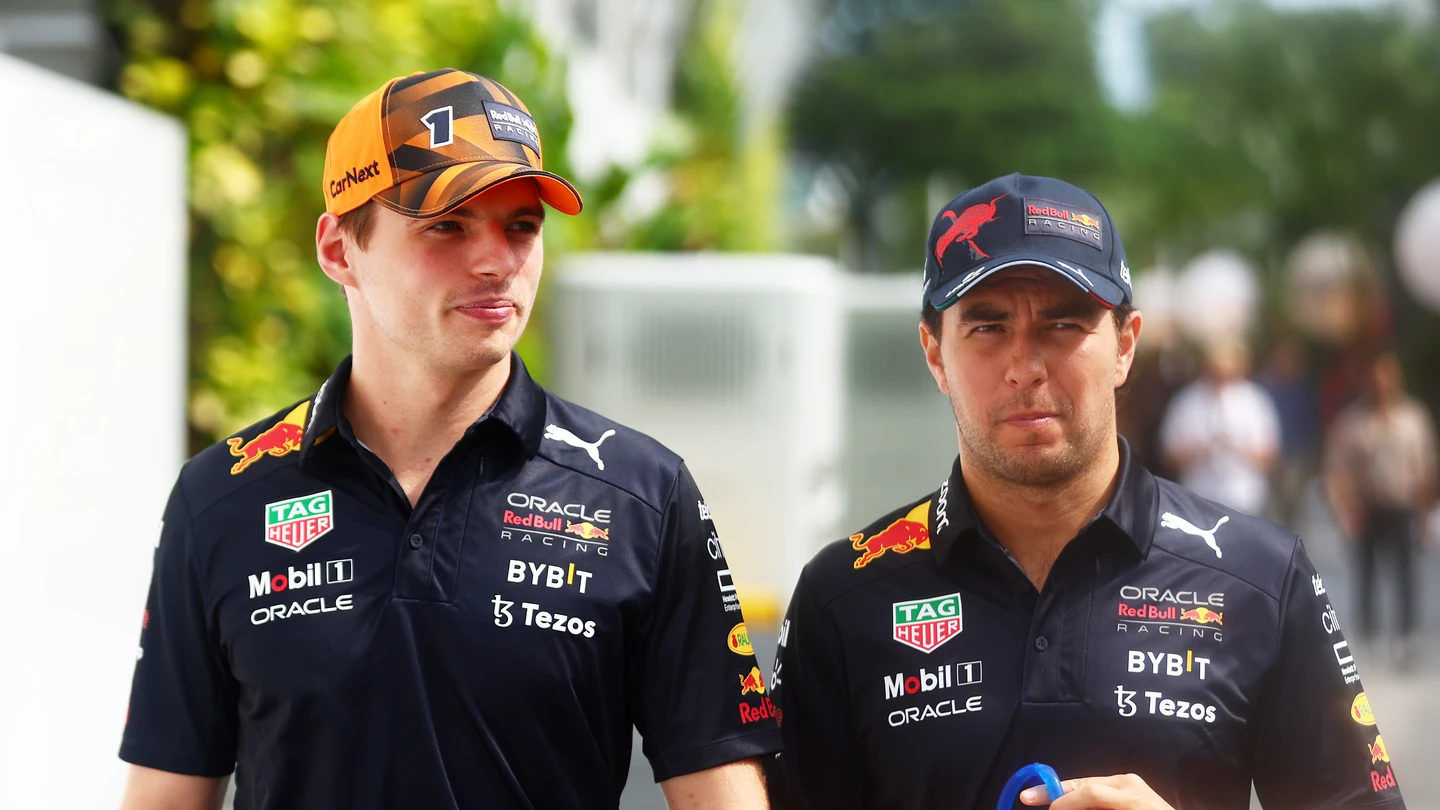 Max Verstappen y 'Checo' Pérez Max Verstappen y 'Checo' Pérez
