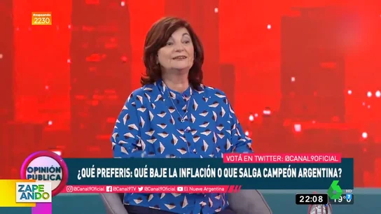 La respuesta de la ministra argentina de Trabajo del Mundial: "Después seguimos trabajando con la inflación, pero primero que gane Argentina" La respuesta de la ministra argentina de Trabajo del Mundial: "Después seguimos trabajando con la inflación, pero primero que gane Argentina"