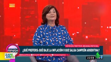 La respuesta de la ministra argentina de Trabajo del Mundial: "Después seguimos trabajando con la inflación, pero primero que gane Argentina"