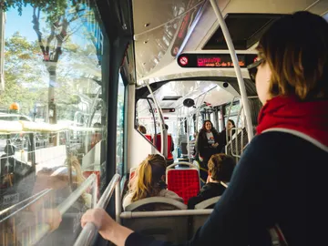 Viajar en autobús en Barcelona Viajar en autobús en Barcelona