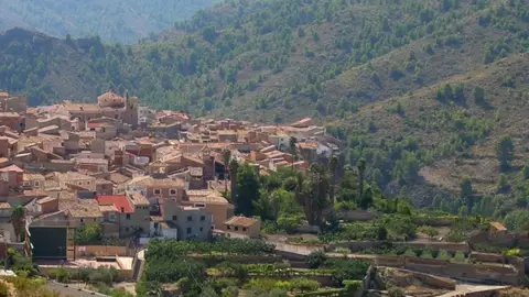 Liétor desde las alturas Liétor desde las alturas