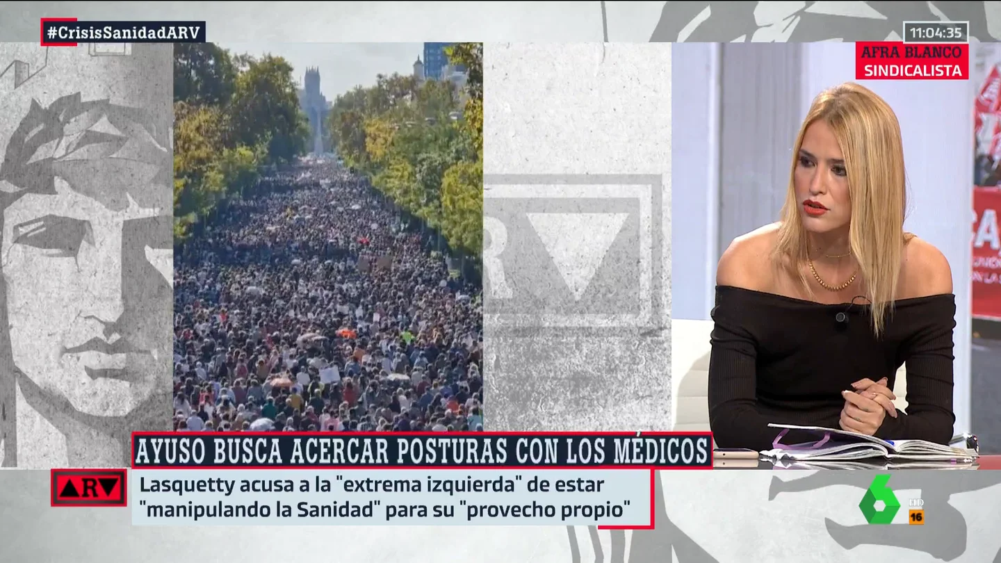 Afra Blanco, en ARV Afra Blanco, en ARV
