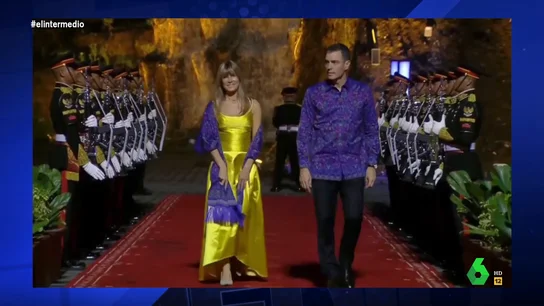 "Dios mío, todo le queda bien a este hombre": así reacciona Wyoming al ver el paseíllo de Sánchez y Begoña Gómez en Indonesia "Dios mío, todo le queda bien a este hombre": así reacciona Wyoming al ver el paseíllo de Sánchez y Begoña Gómez en Indonesia