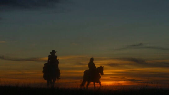 'The English' atardecer