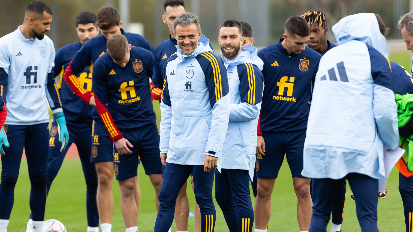 Entrenamiento de la selección española de fútbol Entrenamiento de la selección española de fútbol