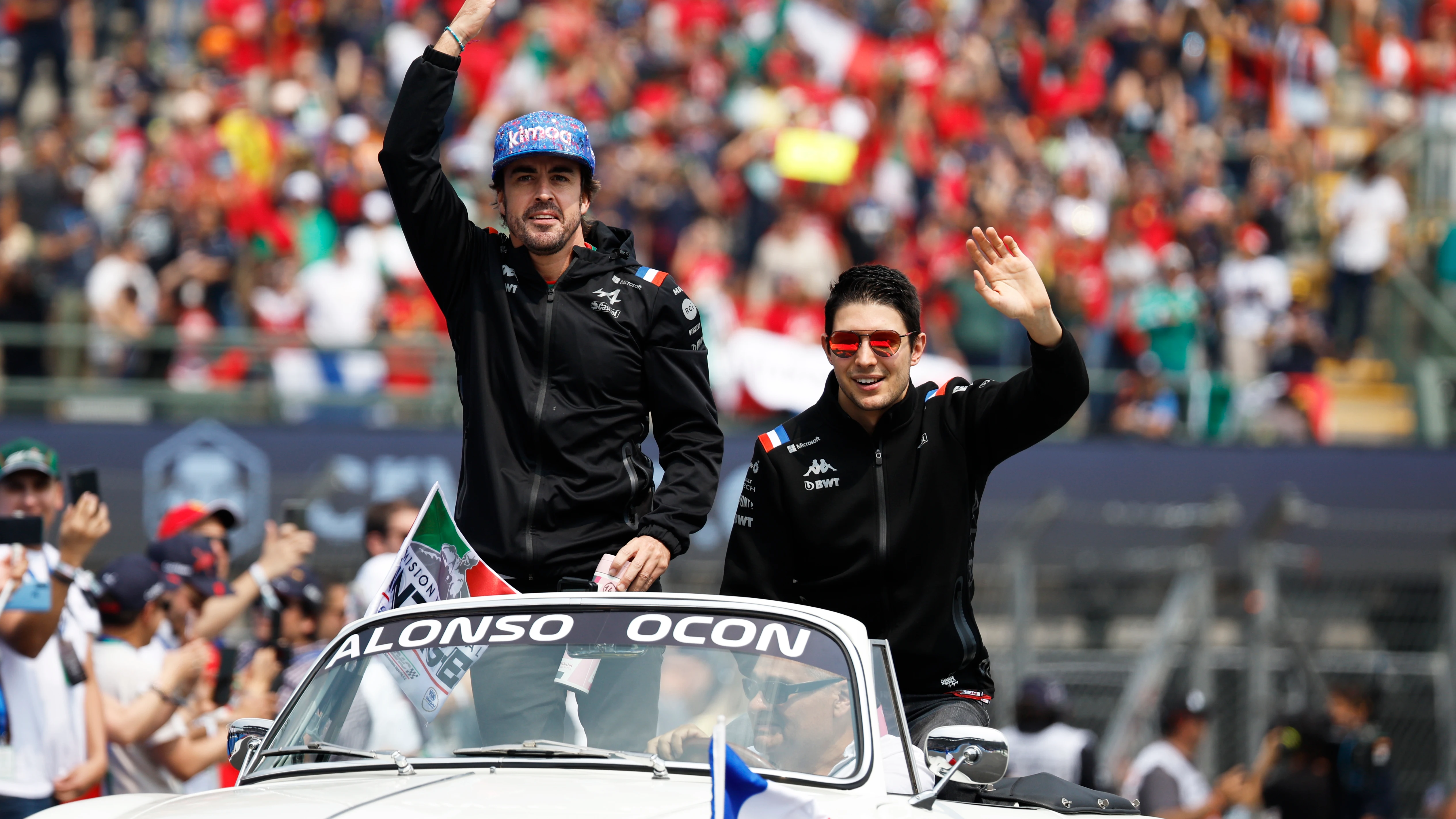 Fernando Alonso y Esteban Ocon