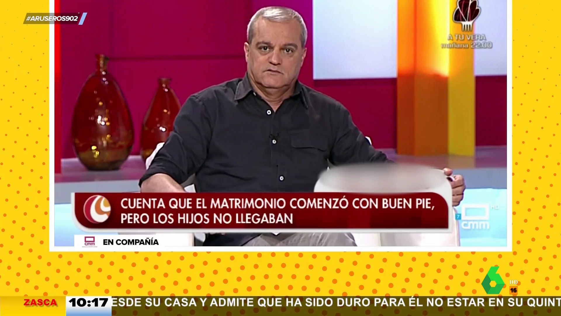 Ramón García, a quienes preguntan a las parejas cuándo van a tener hijos: "Es una falta de educación"