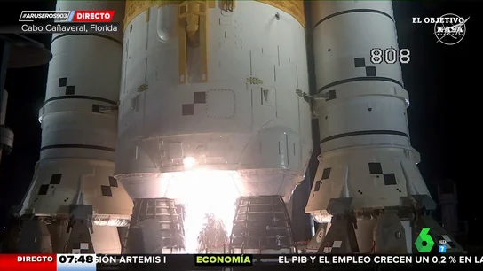 Así se ha vivido en Aruser@s el despegue del Artemis I en directo: "El maniquí se va persignando" Así se ha vivido en Aruser@s el despegue del Artemis I en directo: "El maniquí se va persignando"