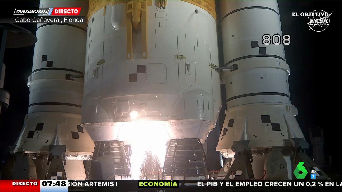 Así se ha vivido en Aruser@s el despegue del Artemis I en directo: "El maniquí se va persignando" Así se ha vivido en Aruser@s el despegue del Artemis I en directo: "El maniquí se va persignando"
