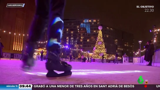 Londres ya ha inaugurado su tradicional pista de hielo navideña Londres ya ha inaugurado su tradicional pista de hielo navideña