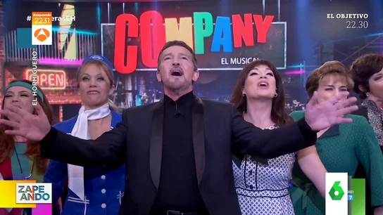 Antonio Banderas representa un fragmento de Company en El Hormiguero Antonio Banderas representa un fragmento de Company en El Hormiguero