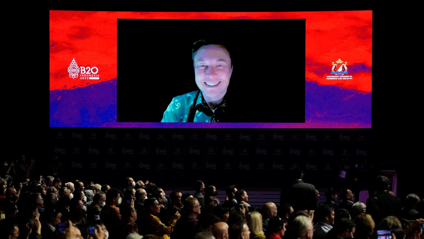 Elon Musk, 'presente' en la cumbre del G20 Elon Musk, 'presente' en la cumbre del G20