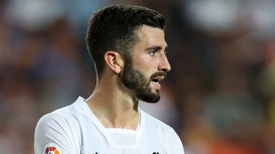 Gayá, con el Valencia Gayá, con el Valencia