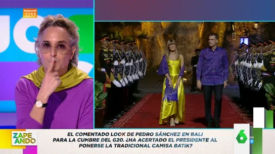 Josie opina sobre el look de Pedro Sánchez y Begoña Gómez en Bali Josie opina sobre el look de Pedro Sánchez y Begoña Gómez en Bali