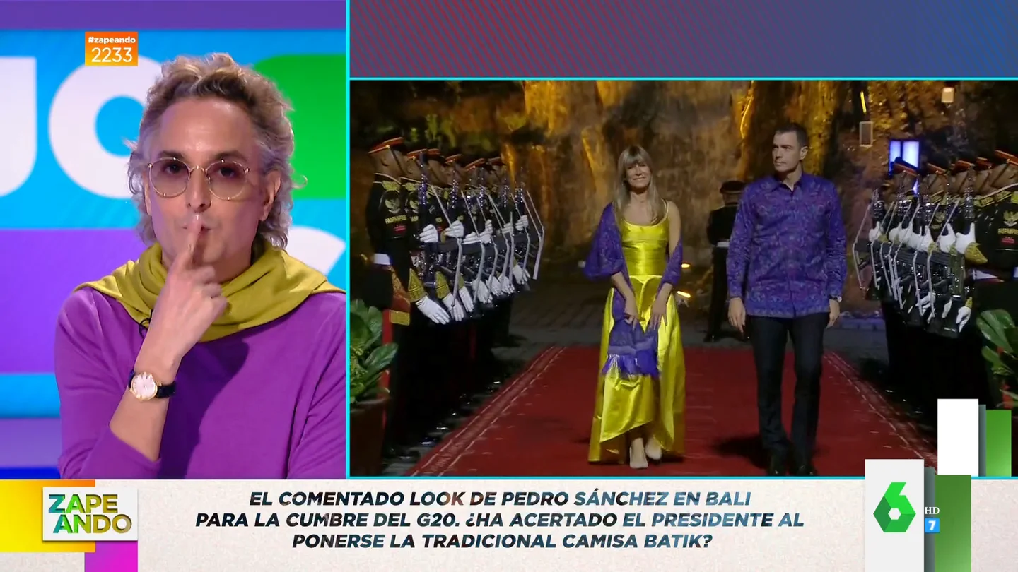 Josie opina sobre el look de Pedro Sánchez y Begoña Gómez en Bali Josie opina sobre el look de Pedro Sánchez y Begoña Gómez en Bali