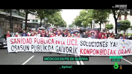 Los médicos, en pie de guerra: el grito por la Sanidad ya no suena solo en Madrid Los médicos, en pie de guerra: el grito por la Sanidad ya no suena solo en Madrid