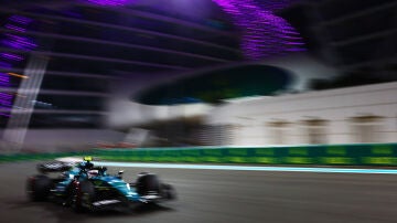 Sebastian Vettel, en el GP de Abu Dhabi