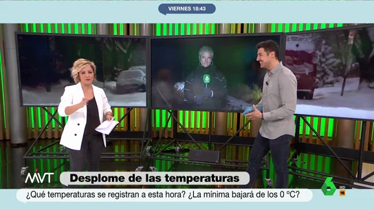 El mensaje de Cristina Pardo a los reporteros que hacen directos desde la calle con frío El mensaje de Cristina Pardo a los reporteros que hacen directos desde la calle con frío