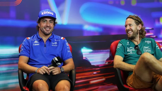 Fernando Alonso, con Vettel Fernando Alonso, con Vettel