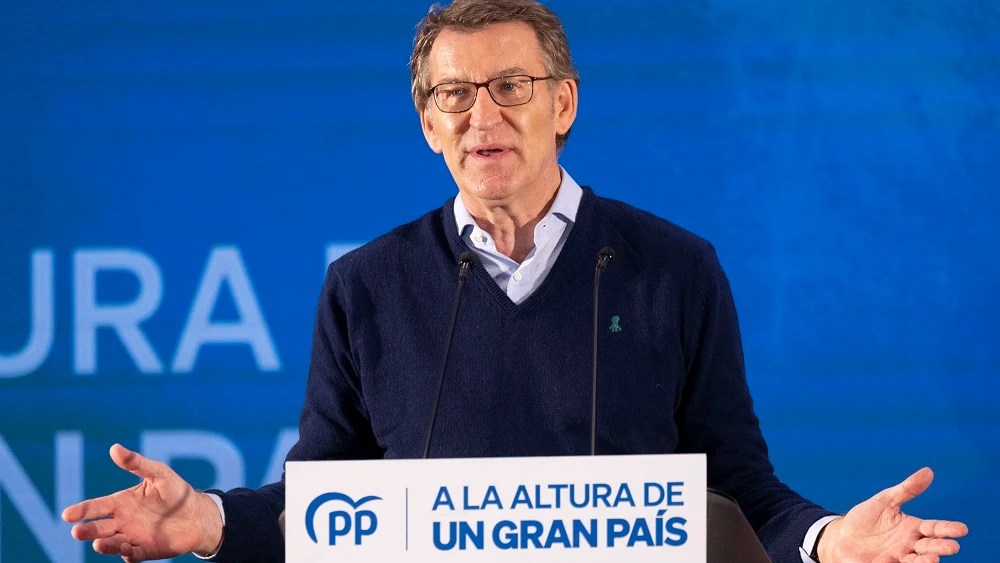 Feijóo, presidente del PP